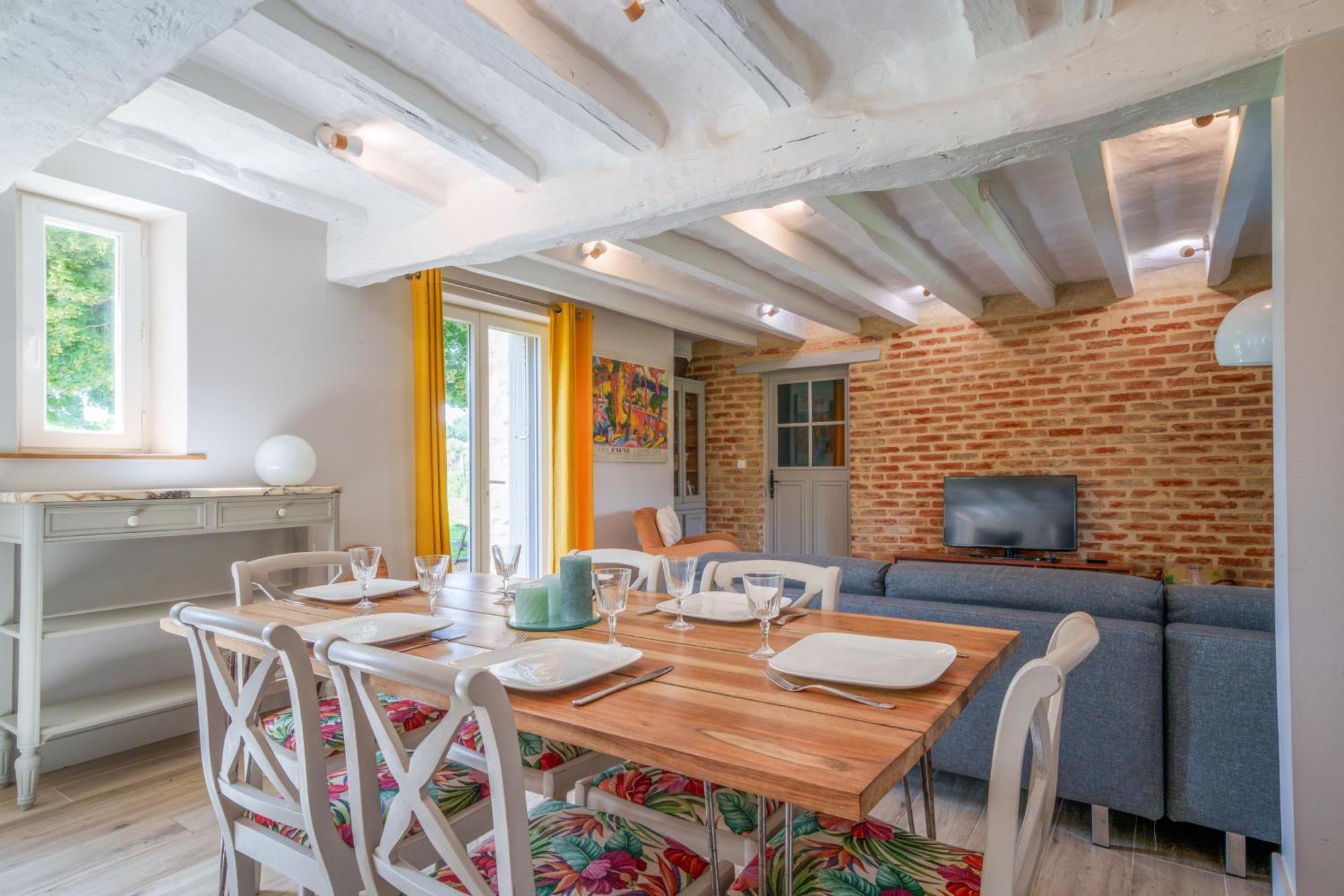 Maison Campagne Proche Tours Et Loches 6 Personnes Saint-Branchs Ngoại thất bức ảnh
