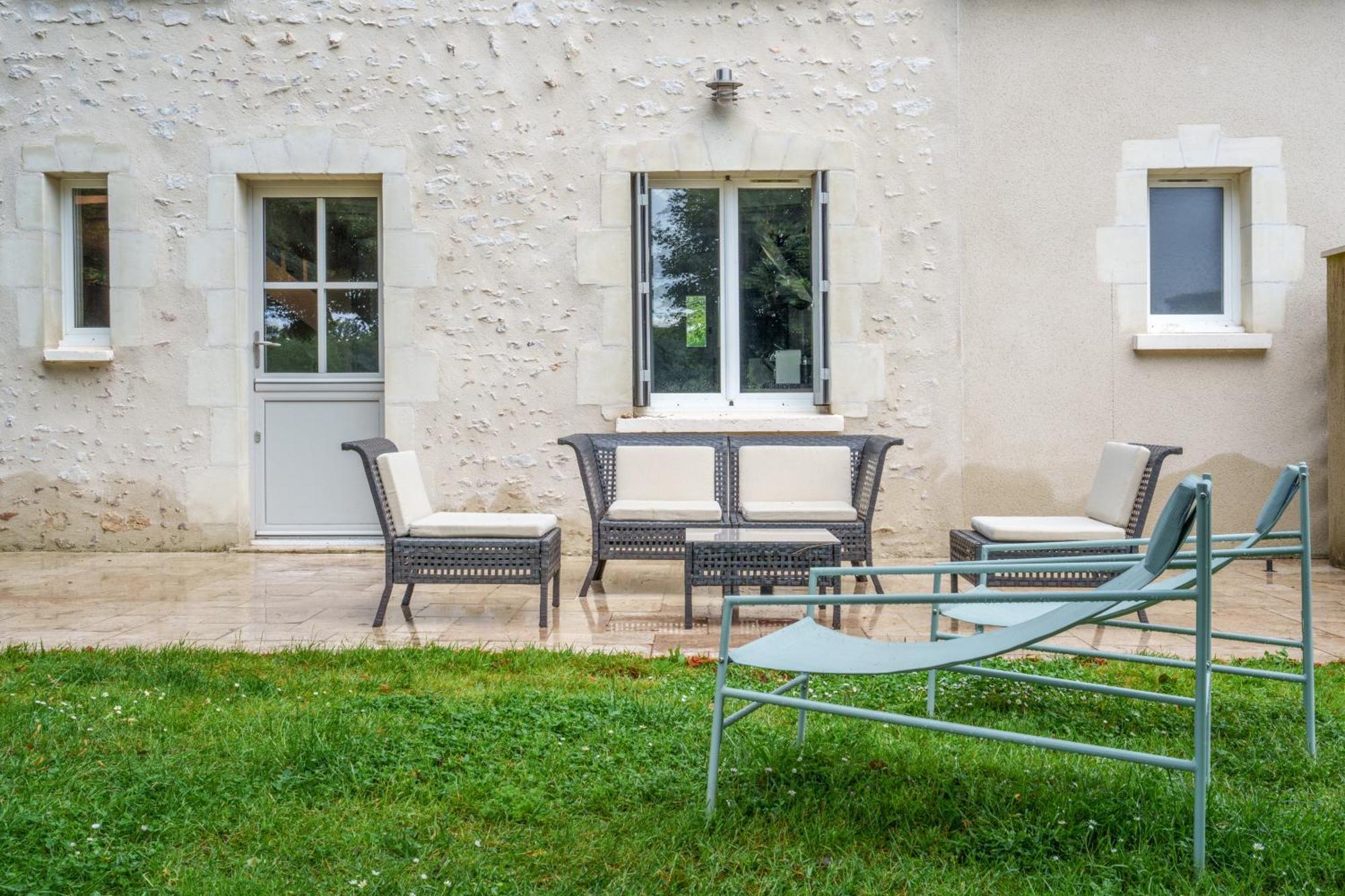 Maison Campagne Proche Tours Et Loches 6 Personnes Saint-Branchs Ngoại thất bức ảnh